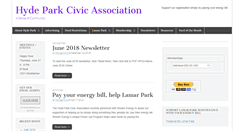 Desktop Screenshot of hydeparkunited.org