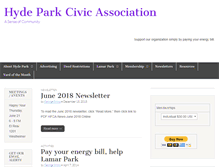 Tablet Screenshot of hydeparkunited.org